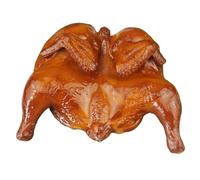 Comida realista, decoraciones de pavo para asar el Día de Acción de Gracias, deliciosa decoración de pollo sin cabeza, comida de juego realista para cocina, fiesta, exhibición navideña, juego