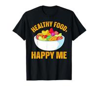 Comida Sana Feliz Me Camiseta