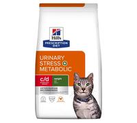 Comida Seca Para Gatos Hill'S Feline C/D Urinary Stress + Metabolic 3 Kg