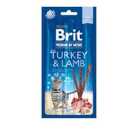 Comida Seca para Gatos VAFO PRAHA s.r.o. Brit Premium Cat Kabanosy Turquía & Lamb 3 * 5G / 35