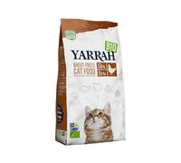 Comida Seca para Gatos YARRAH Pienso De Pescado y Pollo sin Cereales para Gatos 2,4Kg Yarrah