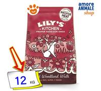 Lily's Kitchen Completo Pienso seco para perros adultos, con pato, salmón y ciervo, 12 kg