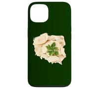Comidas asombrosas del mundo Humor - Pierogies en Polonia Carcasa para iPhone 13