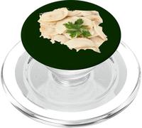 Comidas asombrosas del mundo Humor - Pierogies en Polonia PopSockets PopGrip para MagSafe