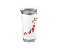 Comidas asombrosas del mundo Humor - Sushi de Japón Vaso térmico de acero inoxidable de doble pared