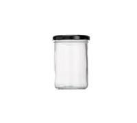 Comidas diarias Mantequera for escritorio, recipiente de almacenamiento, tarro cristal for dulces, joyero