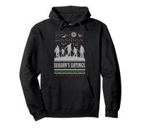 Comidas Divertidas de la Temporada navideña! Zombie Navidad FEA Sudadera con Capucha