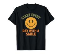 Comience Cada día con una Sonrisa Camiseta