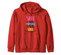 Comience su mañana con una Sonrisa Mentalidad Positiva Buen día Sudadera con Capucha