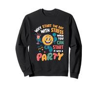 Comienza el día con un Atuendo de Fiesta de Despertar para Fiestas Sudadera