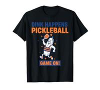 Comienza el Divertido Juego Pickleball Dink Happens Camiseta