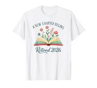Comienza un Nuevo capítulo Libro Vintage Retirado de 2026 Camiseta