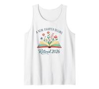 Comienza un Nuevo capítulo Libro Vintage Retirado de 2026 Camiseta sin Mangas