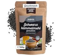 Comino negro molido - Monte Nativo (500g) - Comino negro en Polvo - Harina de Comino negro - Especias secas y aromáticas ideales para cocinar y condimentar