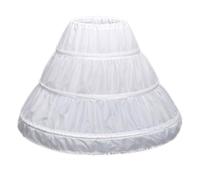 Comioke Enagua De Las Niñas, Falda De Boda De Mujer Enaguas, Vestido De Fiesta De Blanca, Cortas para Mujer Vintage, para Boda, Vestido Falda Tul para el Banquete