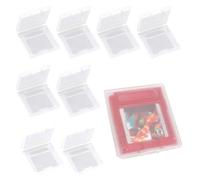 Comioke Game Card Cartucho De Almacenamiento,Caja De La Caja Cubierta De Polvo,Funda Protectora De Plástico Transparente A Prueba De Arañazos,Para Game Boy Color,Gameboy Pocket,GB/GBC/GBP,8 Piezas