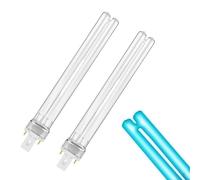 Comioke Lámpara UV de Repuesto, 11W G23 Lámpara de Desinfección, Bombilla UV de Reemplazo, Recambio Bombilla para Filtro y Clarificadores UVC, 2pcs