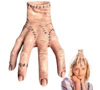 Comioke Mano Miercoles, Mano de la Familia Addams, Miercoles Hand, Addams Family Thing Manos para Halloween, Carnaval, Fiestas y Cosplay