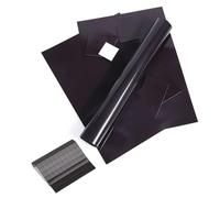 Comioke Placas Magnéticas Autoadhesivas, Magnéticas Autoadhesivas, 450 Piezas Imanes Adhesivos, Imanes Adhesivos Flexibles 10x10x1mm, Iman Autoadhesivo para Fotos, Carteles y Manualidades - Negro
