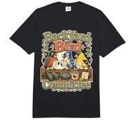 Comité de Aves del Patio Frase Divertida Retro Comfort Colors Adult Heavyweight T-Shirt