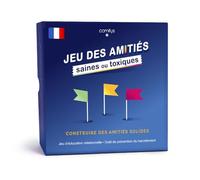 Comitys - Jeu des amitiés saines ou Toxiques - Prévention harcèlement et violences - Outil pédagogique dès 9 Ans Pour Enfants, Ados, Adultos - 90 Cartes, 1 Guía - Animación EVARS, école, thérapie