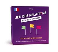 Comitys | Juego de relaciones sanas o tóxicas | Herramienta de educación para Las relaciones | Juego de prevención de la Violencia | 96 Cartas | Animación para jóvenes y Adultos (Francesa)