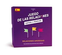 Comitys - Juego de Relaciones Sanas o Tóxicas: Juego de Cartas para Adolescentes, Parejas y Adultos - Educación Emocional, Psicología y Prevención de la Violencia (96 Cartas en Español)