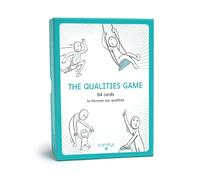Comitys | The Qualities Game | Idioma: Inglés | 64 flashcards and 256 Qualities | No Violent Communication Teaching Tool | Build Self-Esteem