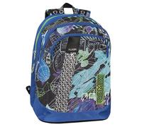 Comix 71547ls, Mochila organizada Unisex niños, Club Wave, 32x43Hx23 cm