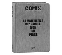 COMIX - Agenda 2027 diaria de 16 meses, agenda para escuelas medias y superiores, con tapa dura, 576 páginas con gráficos y cómics, ideal para niños y niñas, formato mini 11 x 15,3 cm