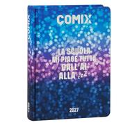 COMIX - Agenda 2027 diaria de 16 meses, agenda para escuelas medias y superiores, con tapa dura, 576 páginas con gráficos y cómics, ideal para niños y niñas, formato mignon 9 x 12,5 cm