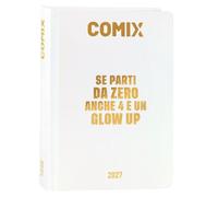COMIX - Agenda 2027 diaria de 16 meses, agenda para escuelas medias y superiores, con tapa dura, 576 páginas con gráficos y cómics, ideal para niños y niñas, formato mignon 9 x 12,5 cm