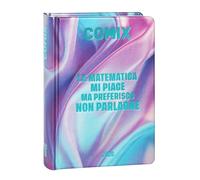 COMIX - Agenda diaria Mignon Plus de 16 meses, agenda escolar 2026-2026, con tapa dura, ideal para la escuela media y superior, 9 x 12,5 cm (alt.) cm, Wave