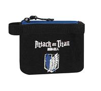 Comix Anime - Juego de 3 Porta Tarjetas y Monedero con Cremallera con mosquetón, Ideal como Bolsa de Almacenamiento Medidas L 23 x 17,5 x 1 + M(18 x 14 x 1) + S (13 x 10 x