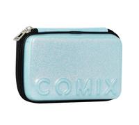 Comix - Estuche Escolar, Estuche Maxi Zip para niños y Adolescentes, con Juego de papelería Incluido, Carcasa rígida con Maxi Logo en Relieve y Tirador de Cremallera de Metal, 14,5 x 21 x 6,5 cm