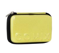 Comix - Estuche Escolar, Estuche Maxi Zip para niños y Adolescentes, con Juego de papelería Incluido, Carcasa rígida con Maxi Logo en Relieve y Tirador de Cremallera de Metal, 14,5 x 21 x 6,5 cm