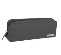 Comix - Estuche Escolar, Estuche para niño y niña Rectangular, Ideal para Guardar la papelería, con práctico Cierre de Cremallera, 22 x 8,5 x 5 cm, Negro, Informal