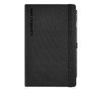 COMIX Large - Agenda 2026, 12 meses, diaria, con trabilla elástica porta lápiz o bolígrafo, cierre con elástico y marcapáginas, lápiz Comix incluido, 13 x 21 cm, negro Tenax