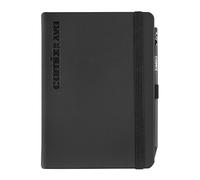 COMIX Mini - Agenda 2026, 12 meses, diaria, con trabilla elástica porta lápiz o bolígrafo, cierre con elástico y marcapáginas, lápiz Comix incluido, 11 x 15,3 cm de altura, color negro