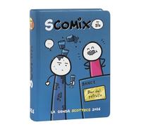 COMIX Scottecs by Sio - Agenda escolar de 16 meses 2025-2026, agenda escolar para niños y jóvenes con tapa dura, ideal para escuela primaria y secundaria, 12 x 16,5 cm, color petróleo