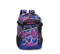 Comix WBS - Mochila Escolar Mediana, 2 Compartimentos Principales, 2 Bolsillos Frontales, Respaldo Termoformado Acolchado, Tirantes Acolchados y Ajustables, Asa Acolchada, 32 x 44,5H x 20 cm