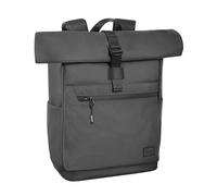 Comix Zaino, Mochila Rolltop Unisex Adulto, Negro, 32x38Hx13,5 cm