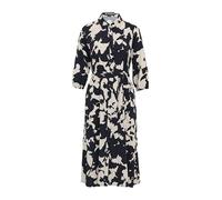 comma 2163751 Vestido Maxi con AOP, Azul, 42 Mujeres