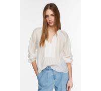 Comma Blouses White Talla: 34 | Manga Larga Outlet | Mujer | Blanco