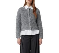 Comma Cardigan Grey/black Talla: 46 | Cazadoras Cropped Outlet | Mujer | Gris