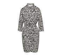 comma casual identity Vestido camisero taupe / gris claro / negro 42 taupe / gris claro / negro
