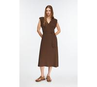 Comma Dresses Brown Talla: 36 | Vestidos Midi Outlet | Mujer | Marrón