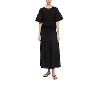 Comma Falda de algodón para Mujer, Estilo Falda, Longitud Midi