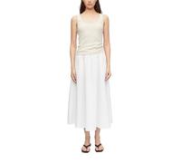 Comma Falda para Mujer 2180709 0100, Color Blanco, 46