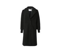 COMMA IDENTITY Abrigo de efecto piel negro | 40